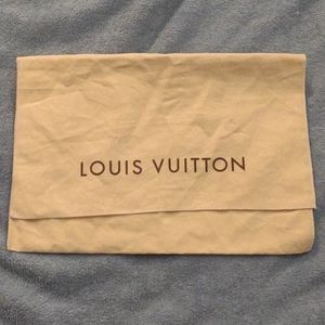 Authentic Louis Vuitton Clutch Dust Cover